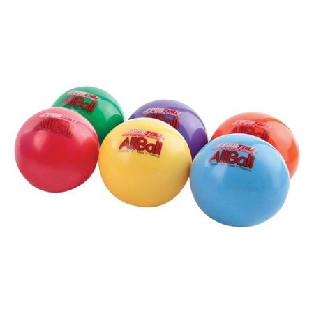 SPORTIME BALL INFLATABLE ALL BALL 4 INCH SET OF 6 PK 111000076